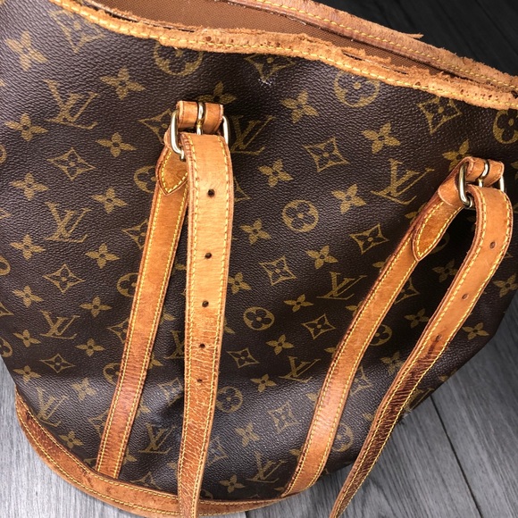 Authentic Louis Vuitton Large Bucket Bag - Vintage - Picture 5 of 5